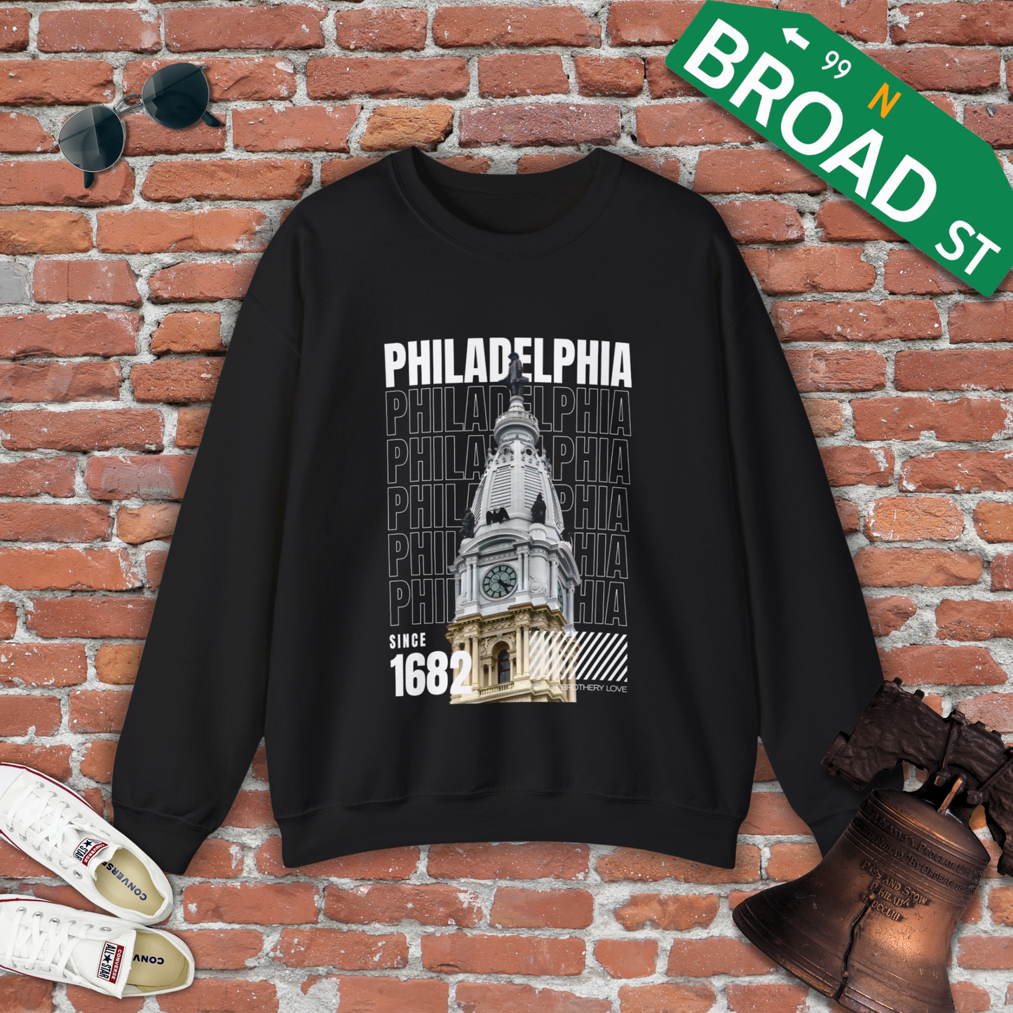 Since 1682 - White Crewneck