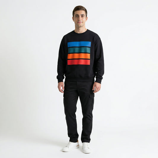 Straight Bars Crewneck