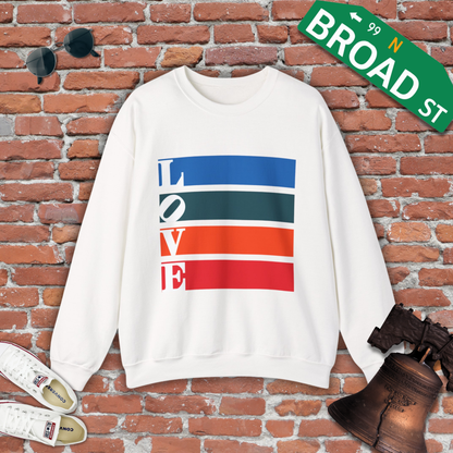 Straight Bars LOVE Crewneck
