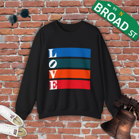 Straight Bars LOVE Crewneck