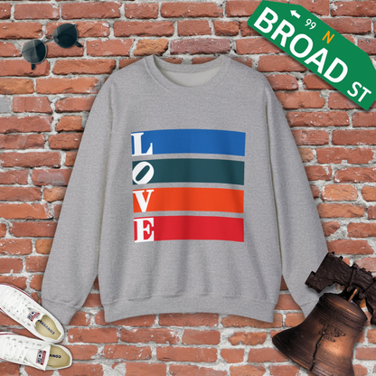 Straight Bars LOVE Crewneck