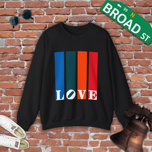 Philly Pillars LOVE Crewneck