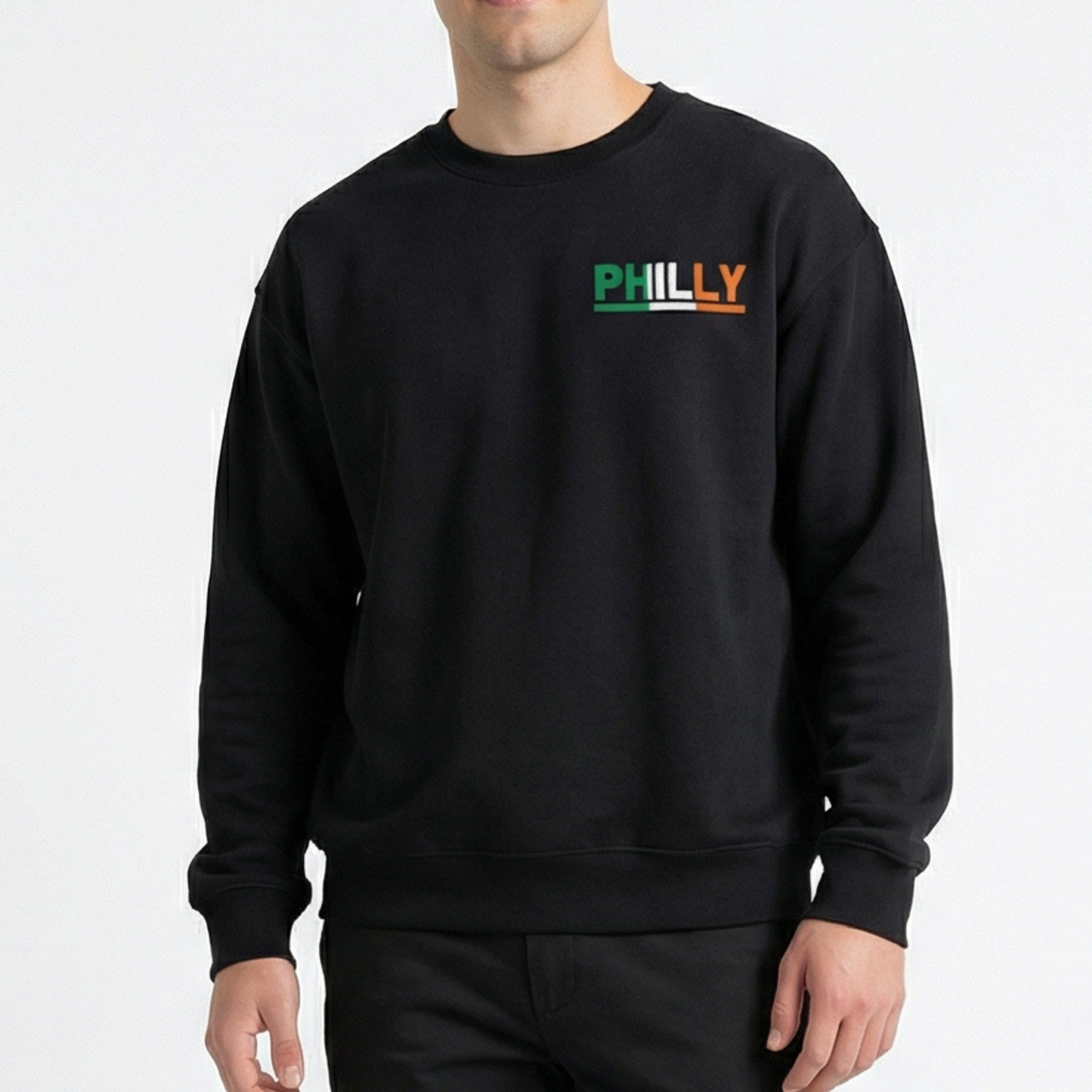 Philly Irish Flag (Corner) Crewneck