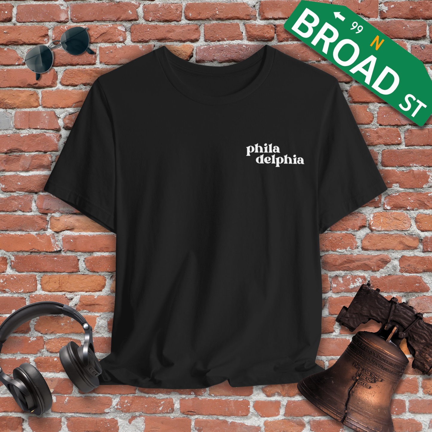 Split Philadelphia (Corner) Tee
