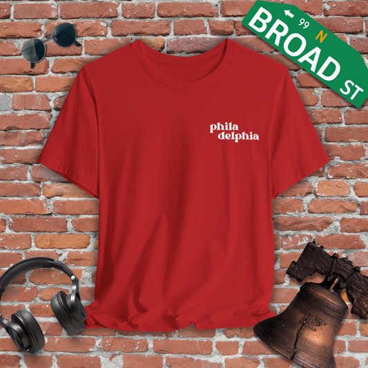 Split Philadelphia (Corner) Tee