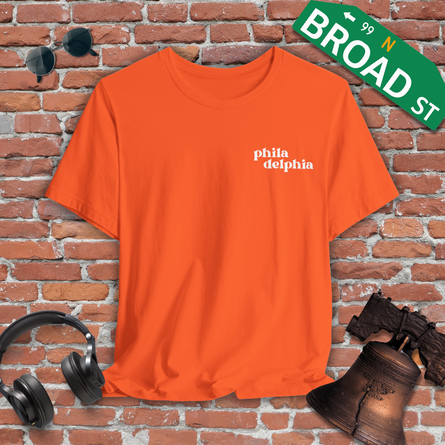 Split Philadelphia (Corner) Tee