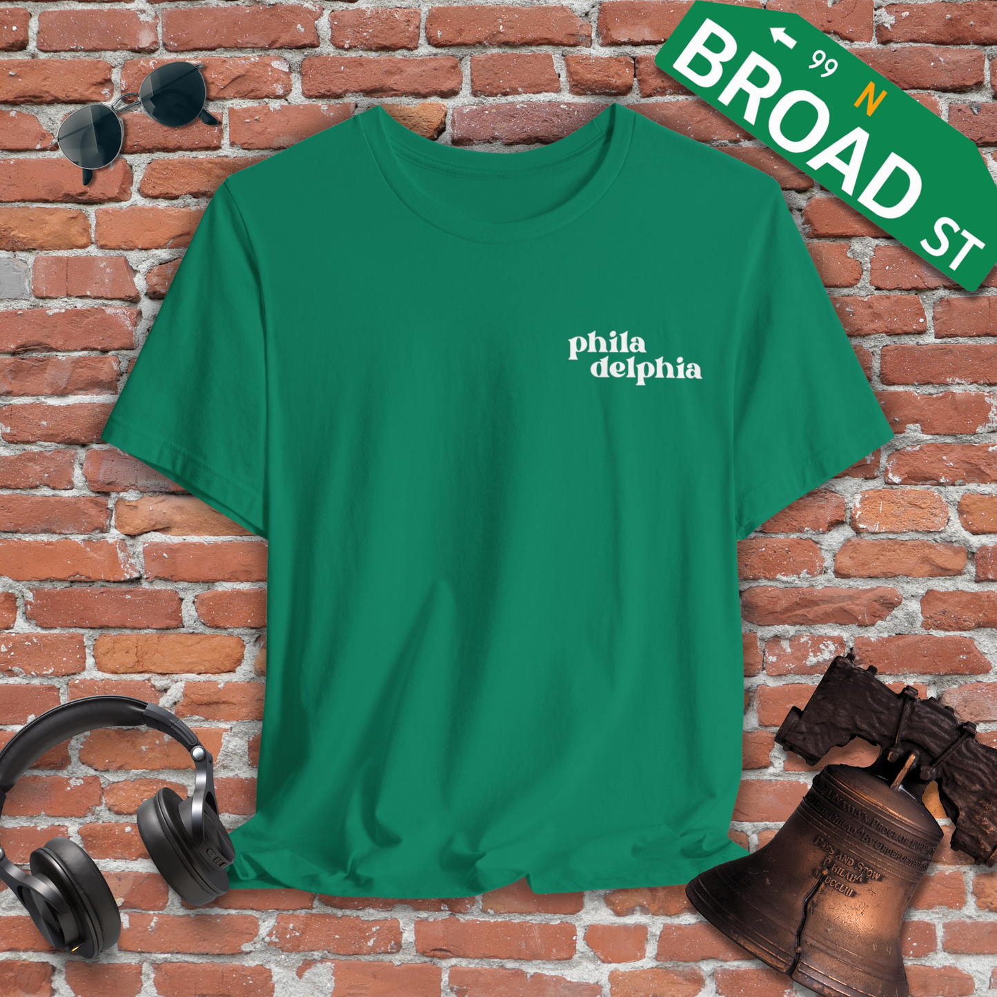Split Philadelphia (Corner) Tee