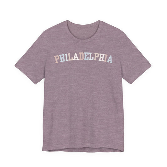 Classic Philadelphia - Pastel #2 Curved Tee