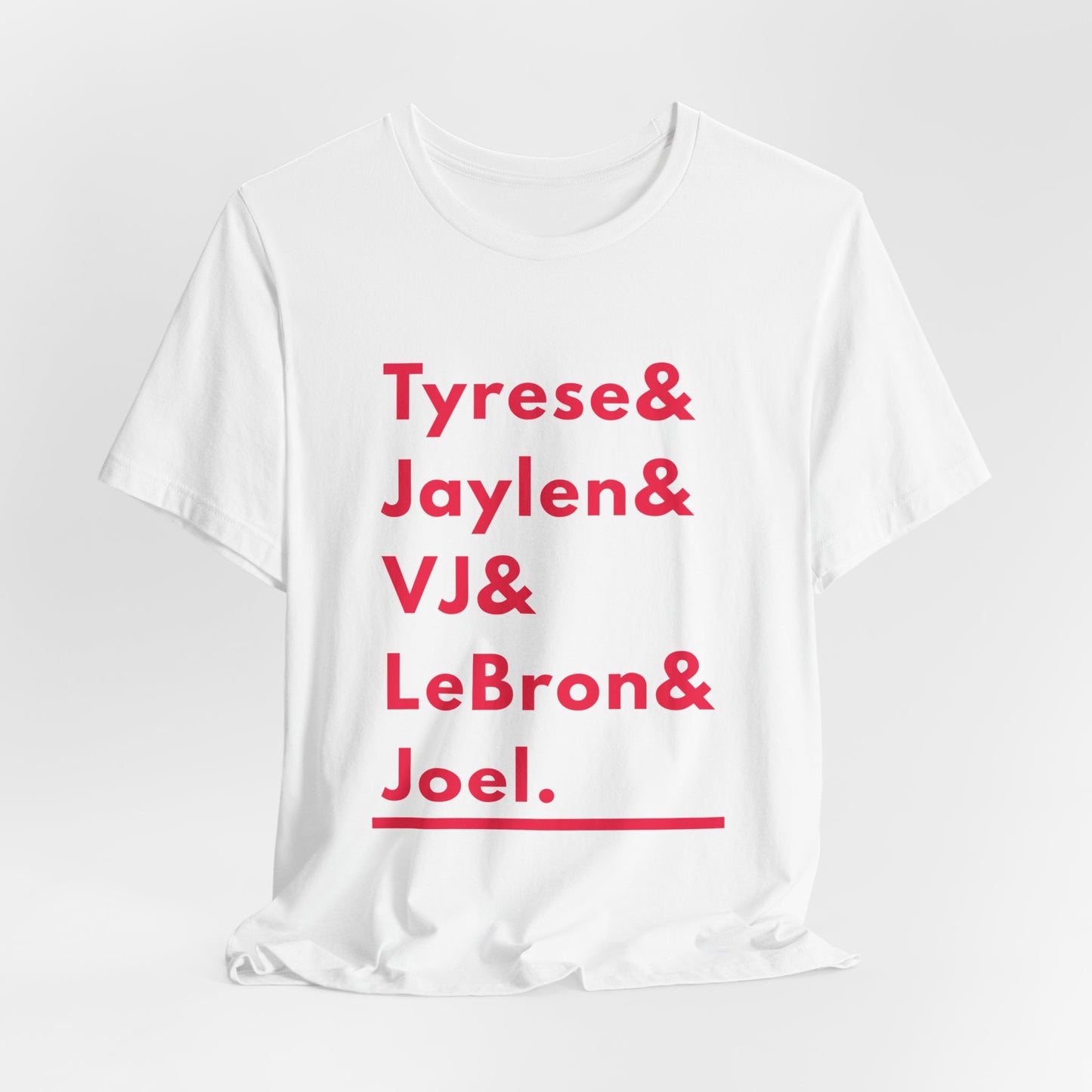 Tyrese& - Red T-Shirt